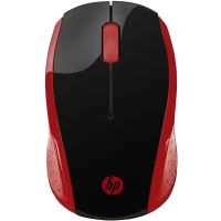Мышь HP Wireless Mouse 200 (черный/красный) фото 1